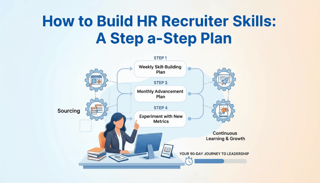 Key skills of HR recruiter shown through candidate scorecards, hiring notes, and recruitment workflow.