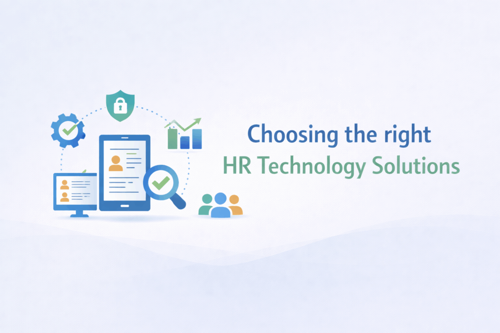 selecting the right HR technology, highlighting security, analytics, employee data, and scalable HR software platforms.