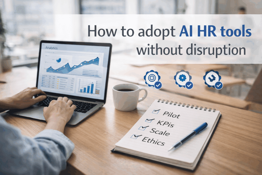 Step-by-step adoption of AI HR tools for seamless recruitment transformation and automation