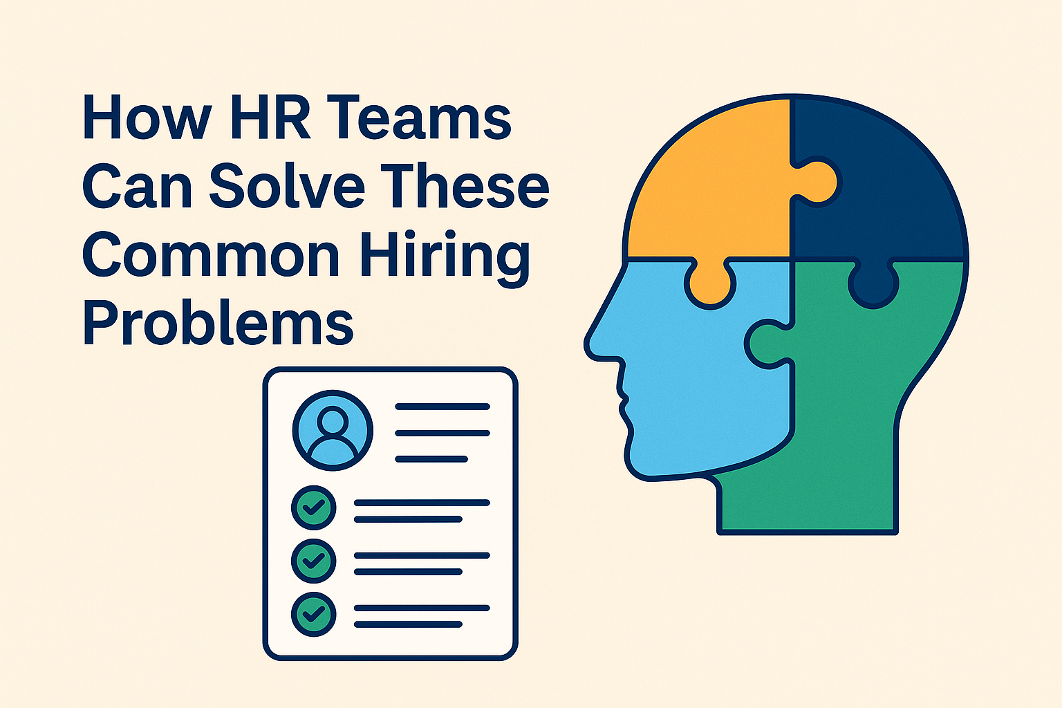 HR professionals reviewing candidate profiles, highlighting common hiring problems, hiring mistakes to avoid, and issues in the recruitment selection process.