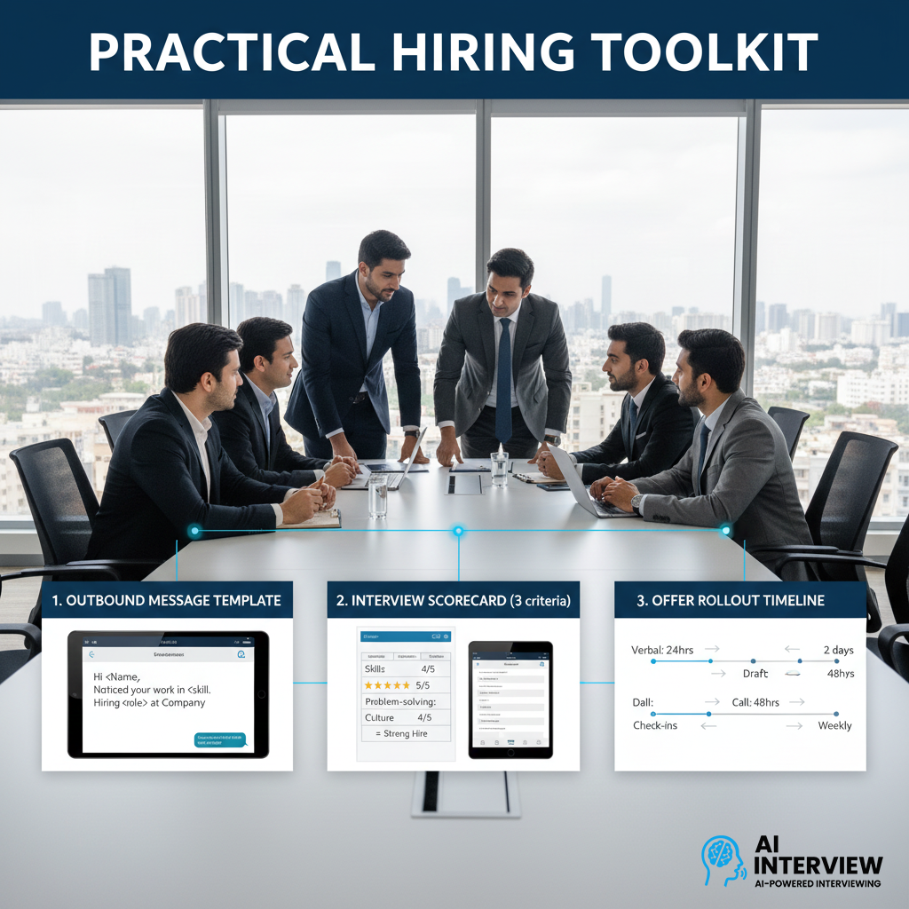 Practical hiring toolkit for HR tips to hire better, cut time-to-hire, and improve quality-of-hire for Indian organisations.